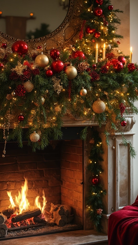 25 Christmas Mantel Decor
