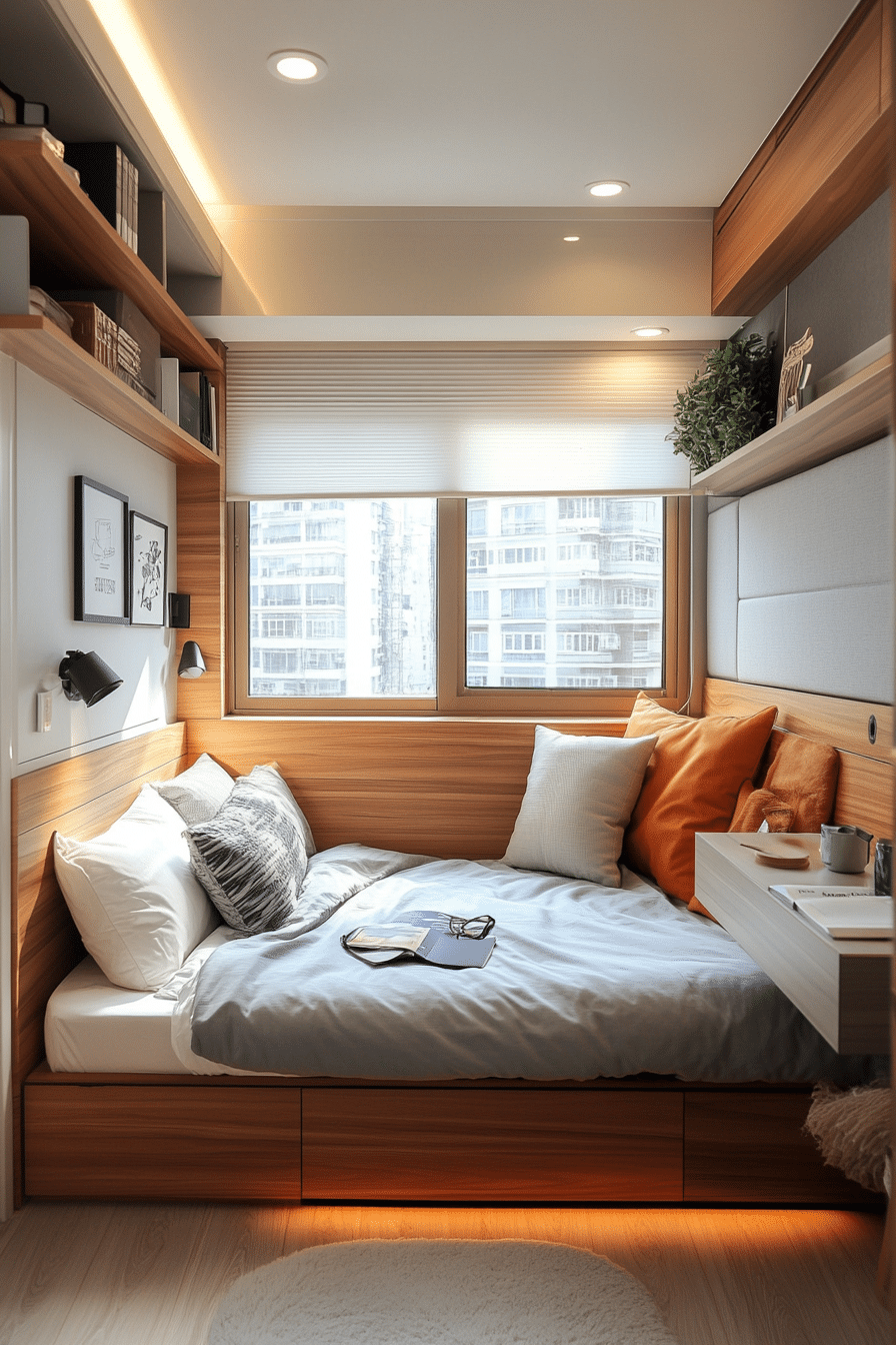 19 Tiny Bedroom Decor Ideas Perfect for Compact Living