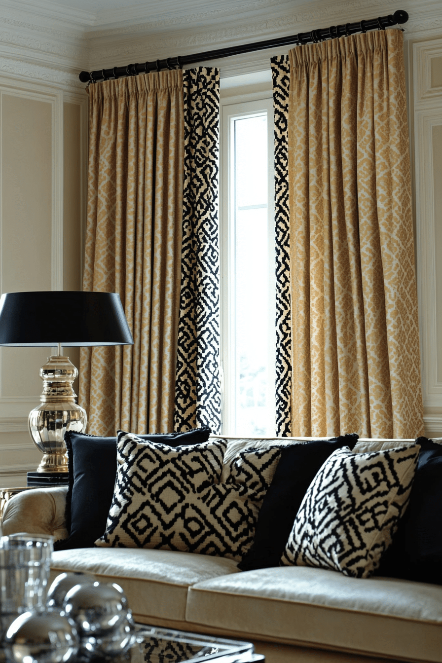 20 Curtains Ideas for Living Room Ideas to Refresh Your Space with Color and Texture