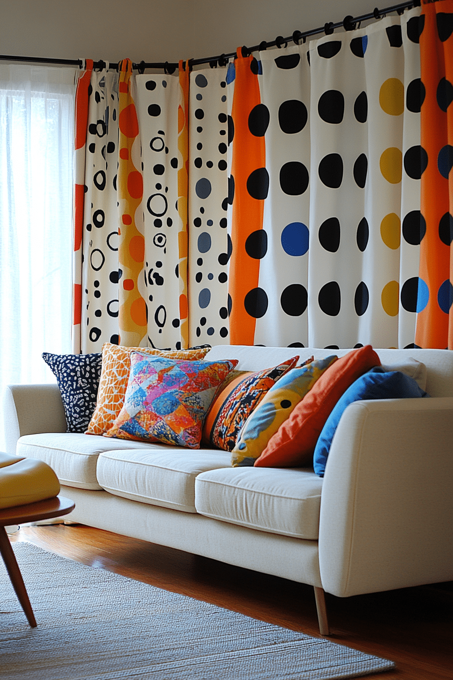 20 Curtains Ideas for Living Room Ideas to Refresh Your Space with Color and Texture