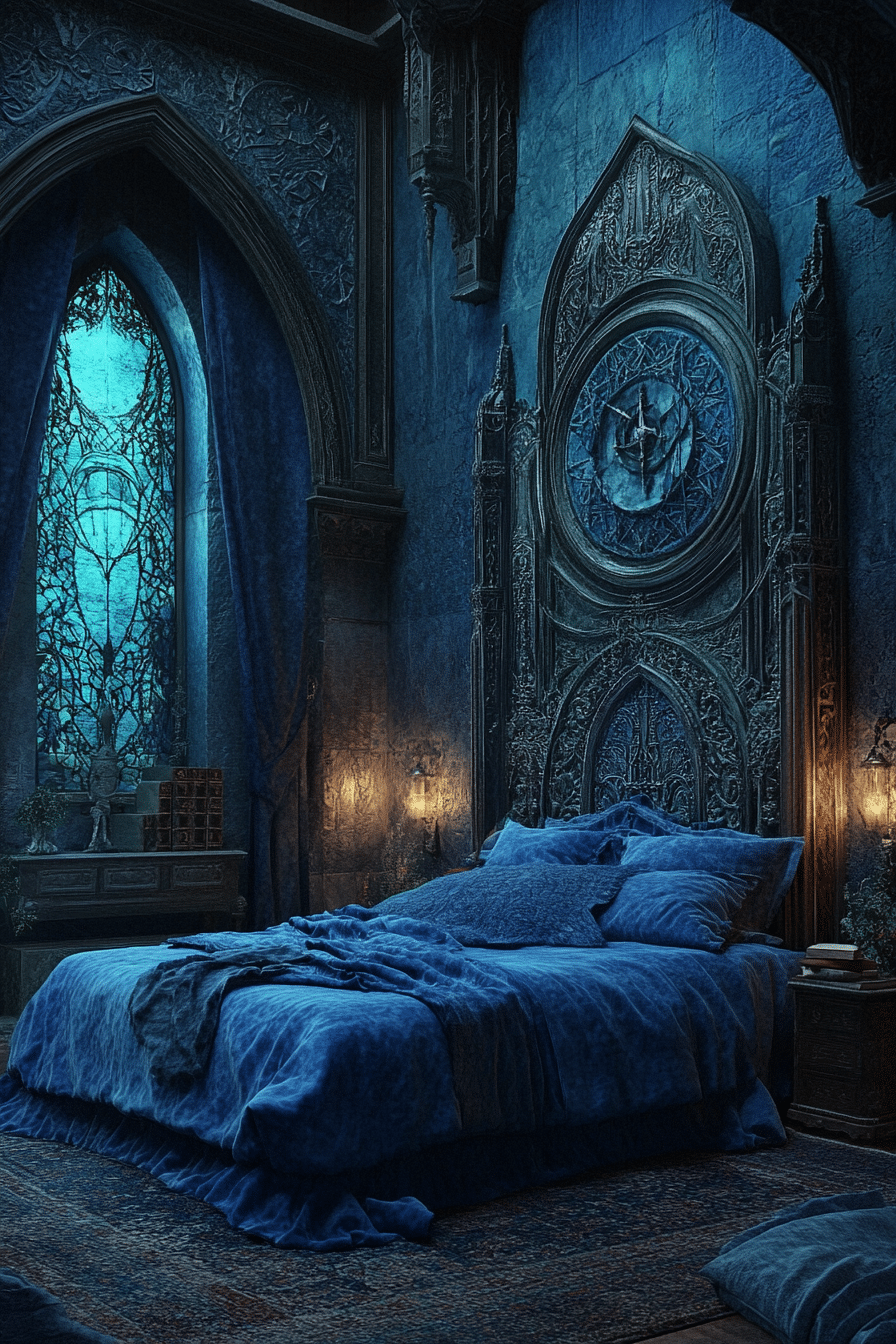 19 Gothic Bedroom Ideas That Highlight Rich Textures and Dark Tones
