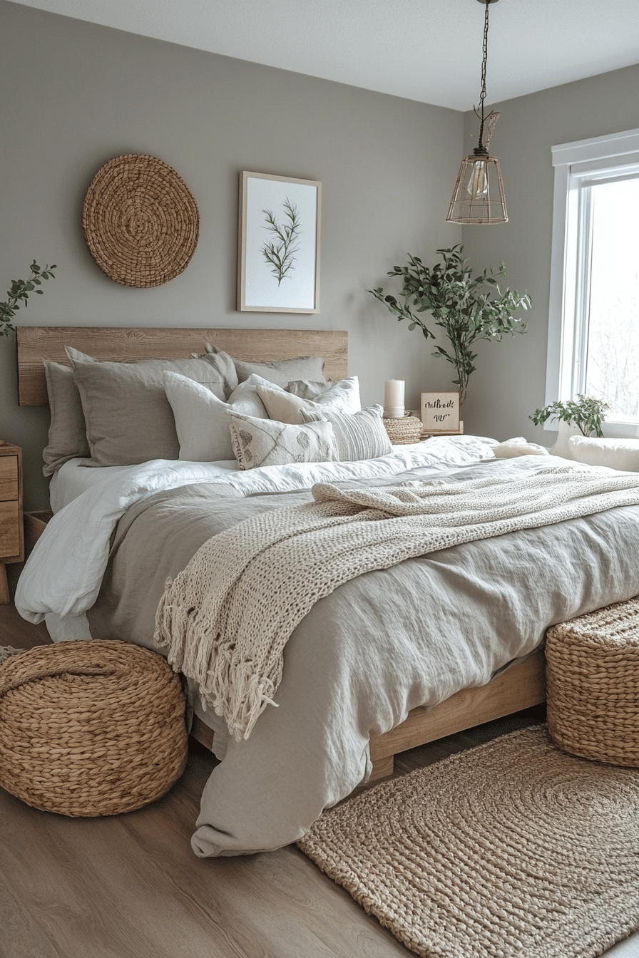 19 Grey Boho Bedroom Ideas to Bring Serenity and Style to Your Home