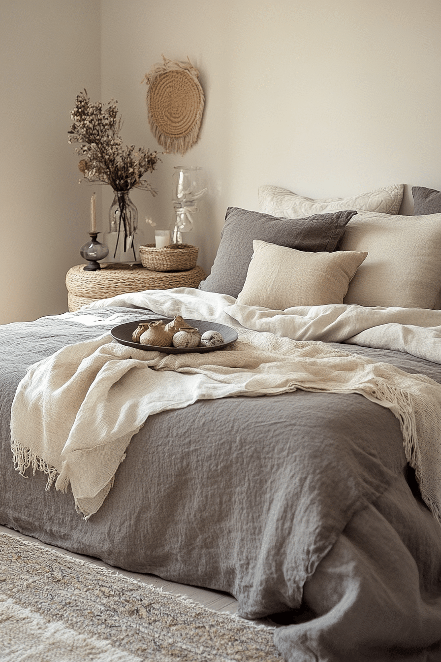 19 Grey Boho Bedroom Ideas to Bring Serenity and Style to Your Home