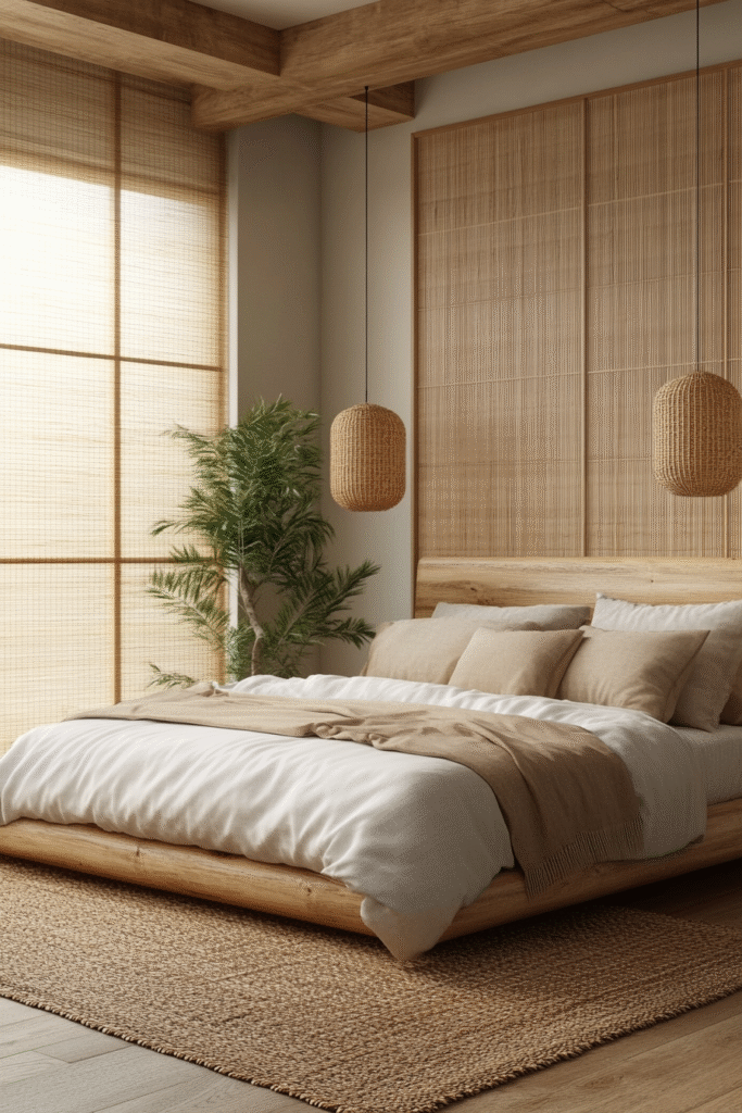 minimalistic bedroom