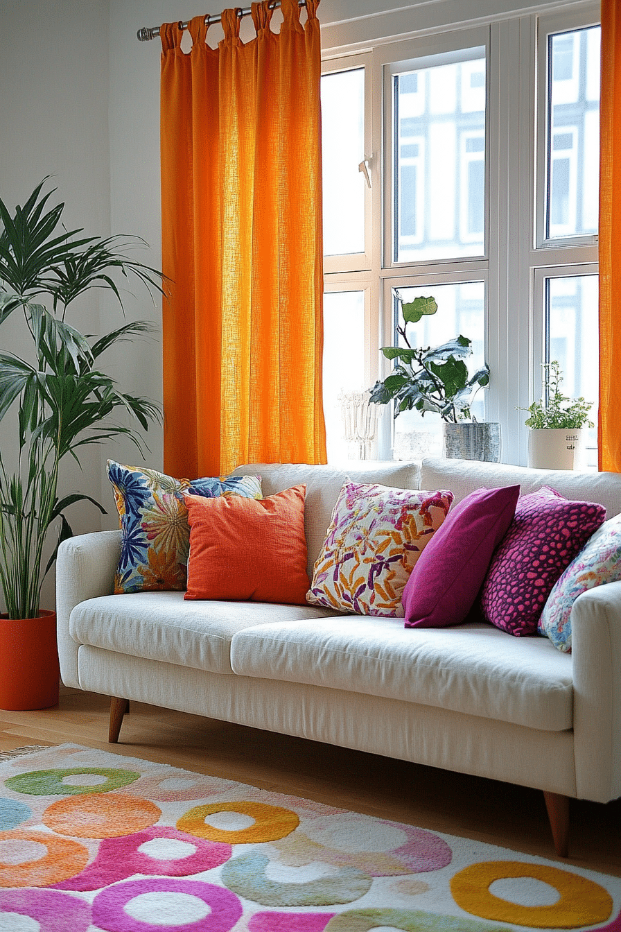 20 Curtains Ideas for Living Room Ideas to Refresh Your Space with Color and Texture