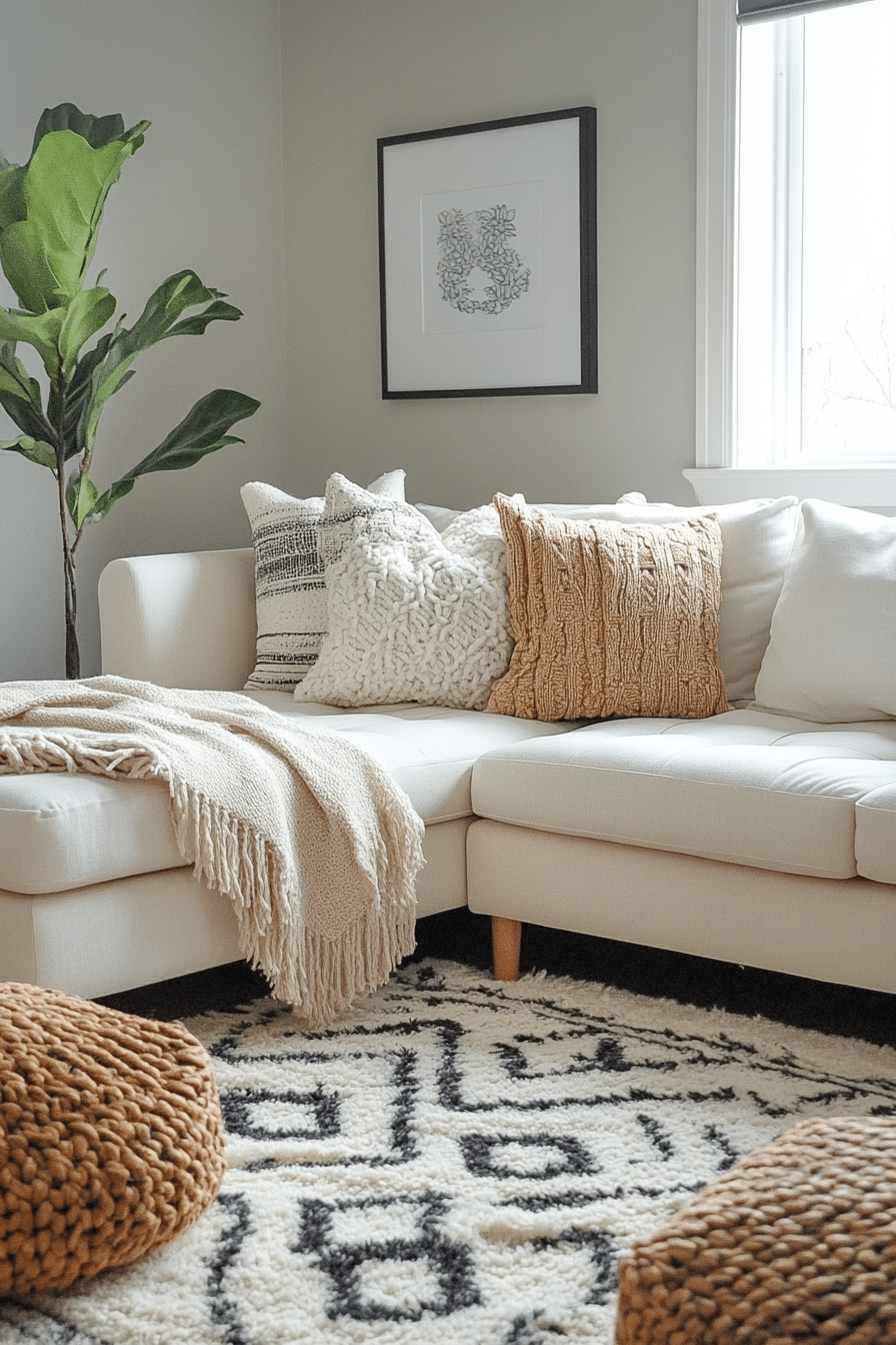 20 Scandi Boho Living Room Ideas to Transform Your Space into a Calm Sanctuary