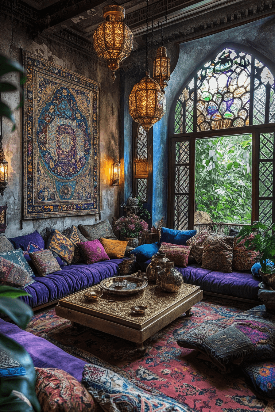 25 Boho Maximalist Living Room Ideas for a Rich and Playful Living Area