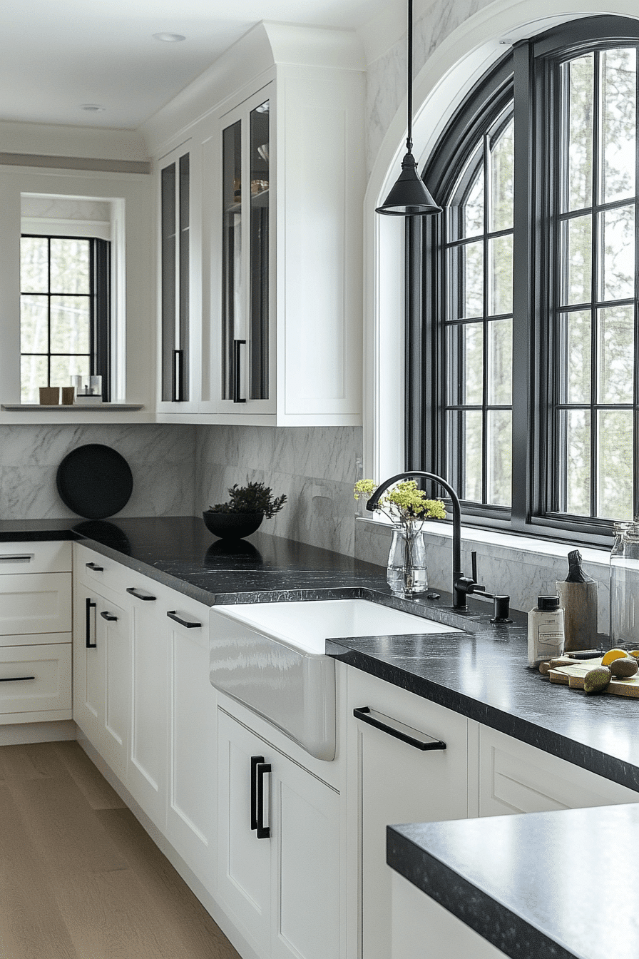 25 Black and White Modern Kitchen Ideas to Add Elegance and Clean Lines to Your Kitchen