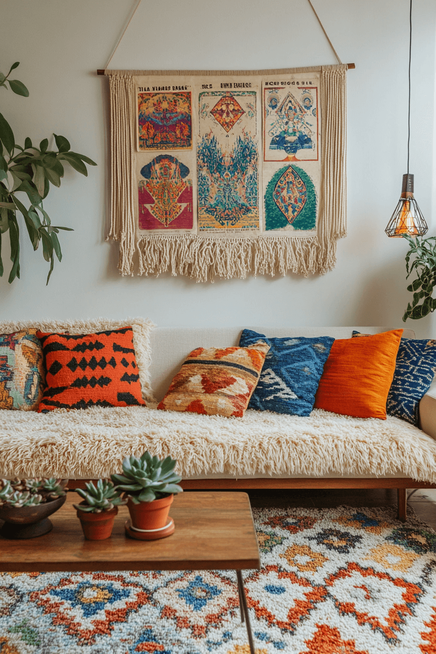 25 Boho Maximalist Living Room Ideas for a Rich and Playful Living Area