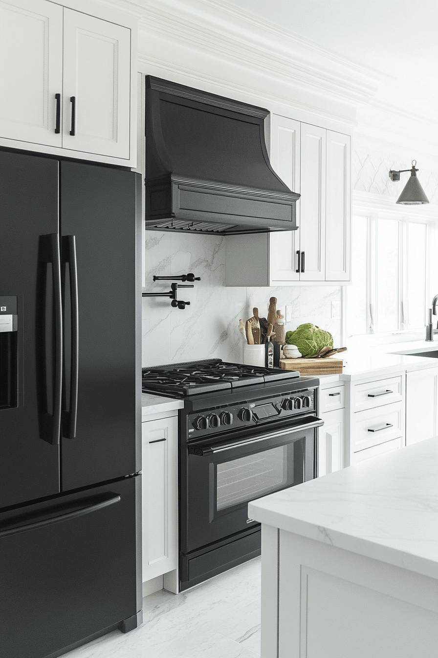 25 Black and White Modern Kitchen Ideas to Add Elegance and Clean Lines to Your Kitchen