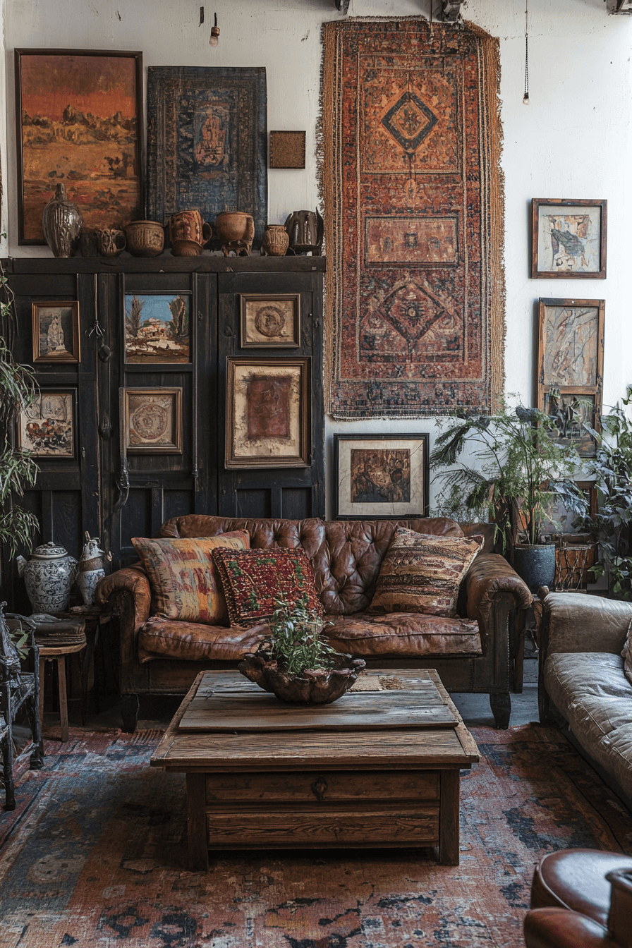 25 Boho Maximalist Living Room Ideas for a Rich and Playful Living Area
