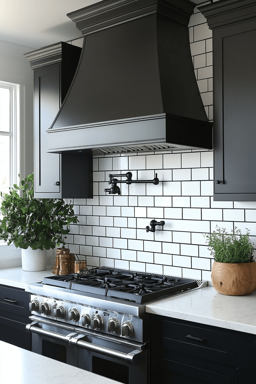 25 Black and White Modern Kitchen Ideas to Add Elegance and Clean Lines to Your Kitchen