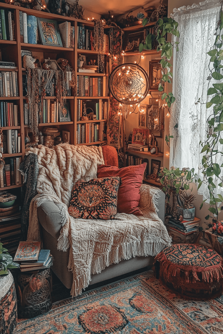 25 Boho Maximalist Living Room Ideas for a Rich and Playful Living Area