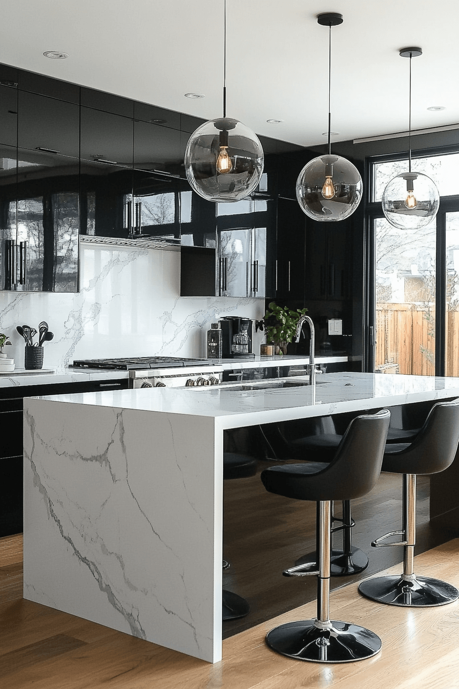 25 Black and White Modern Kitchen Ideas to Add Elegance and Clean Lines to Your Kitchen