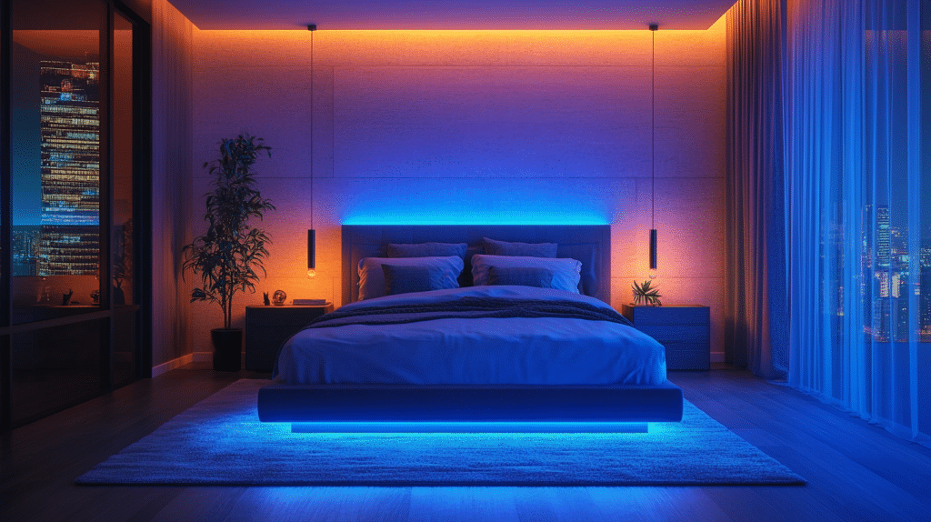 modern luxury bedroom