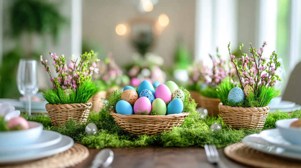 easter table decorations