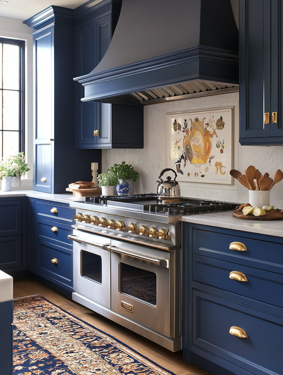 Blue Kitchen Cabinets: Transform Your Space with Stunning Design Inspiration