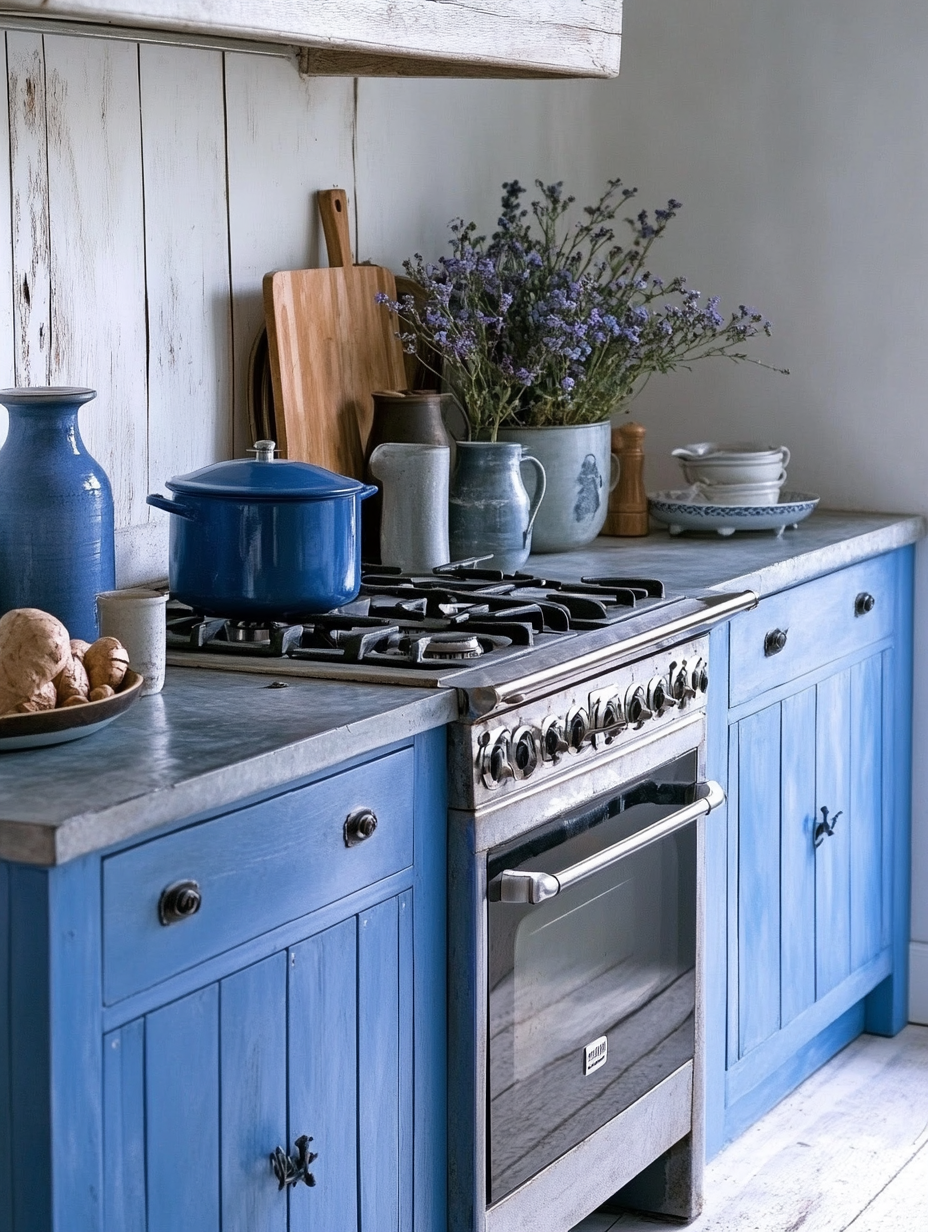 Blue Kitchen Cabinets: Transform Your Space with Stunning Design Inspiration