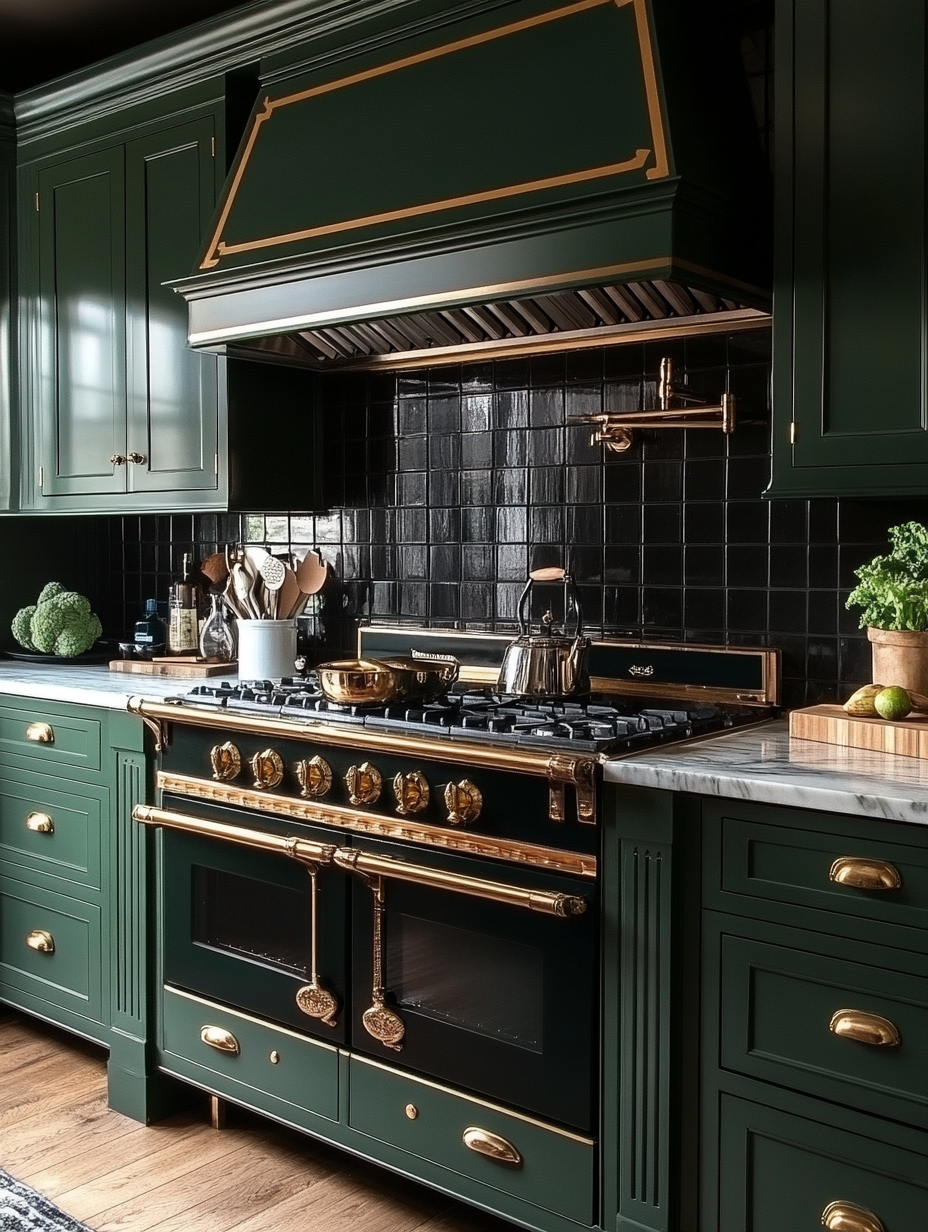 Dark Green Kitchen Cabinets: The Bold Design Choice That'll Make Your Kitchen Sing