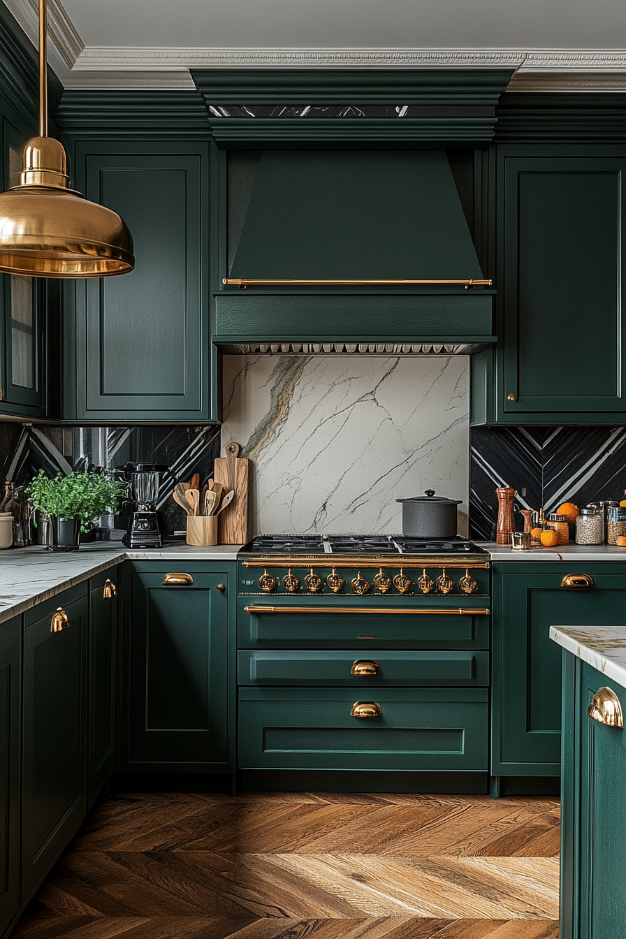 Emerald Green Kitchen Cabinets: A Bold Design Revolution for Modern Homes