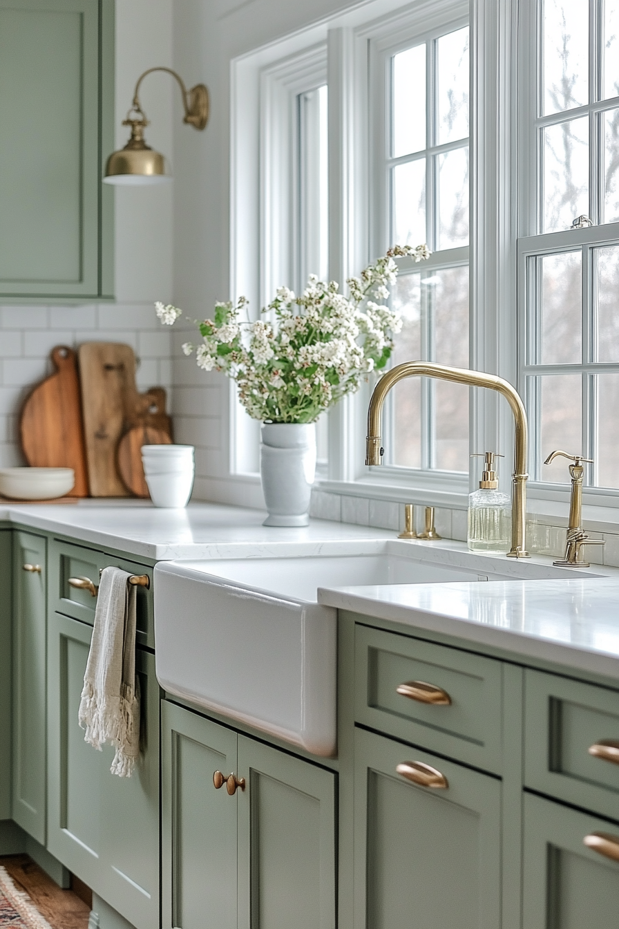 Mint Green Kitchen Cabinets: Breathing Life into Your Culinary Space