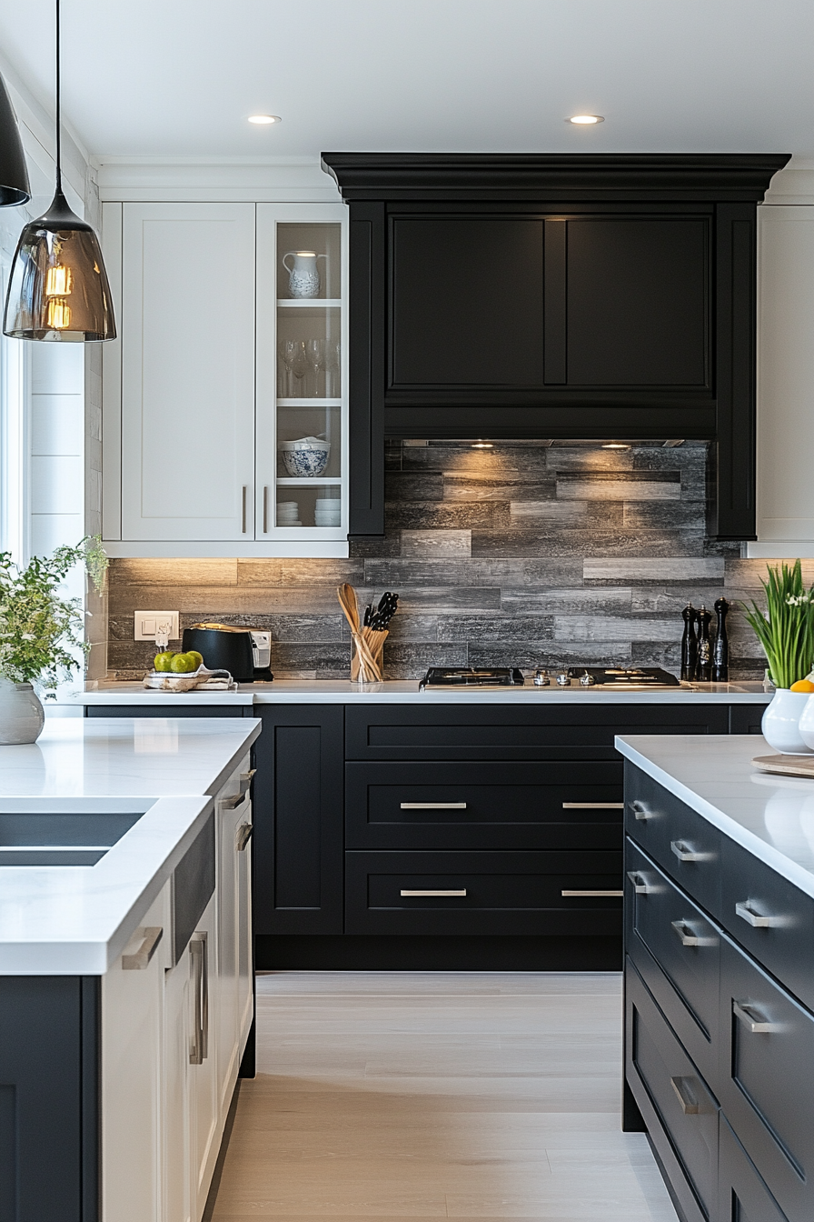 Black and White Kitchen Cabinets: A Timeless Design Guide