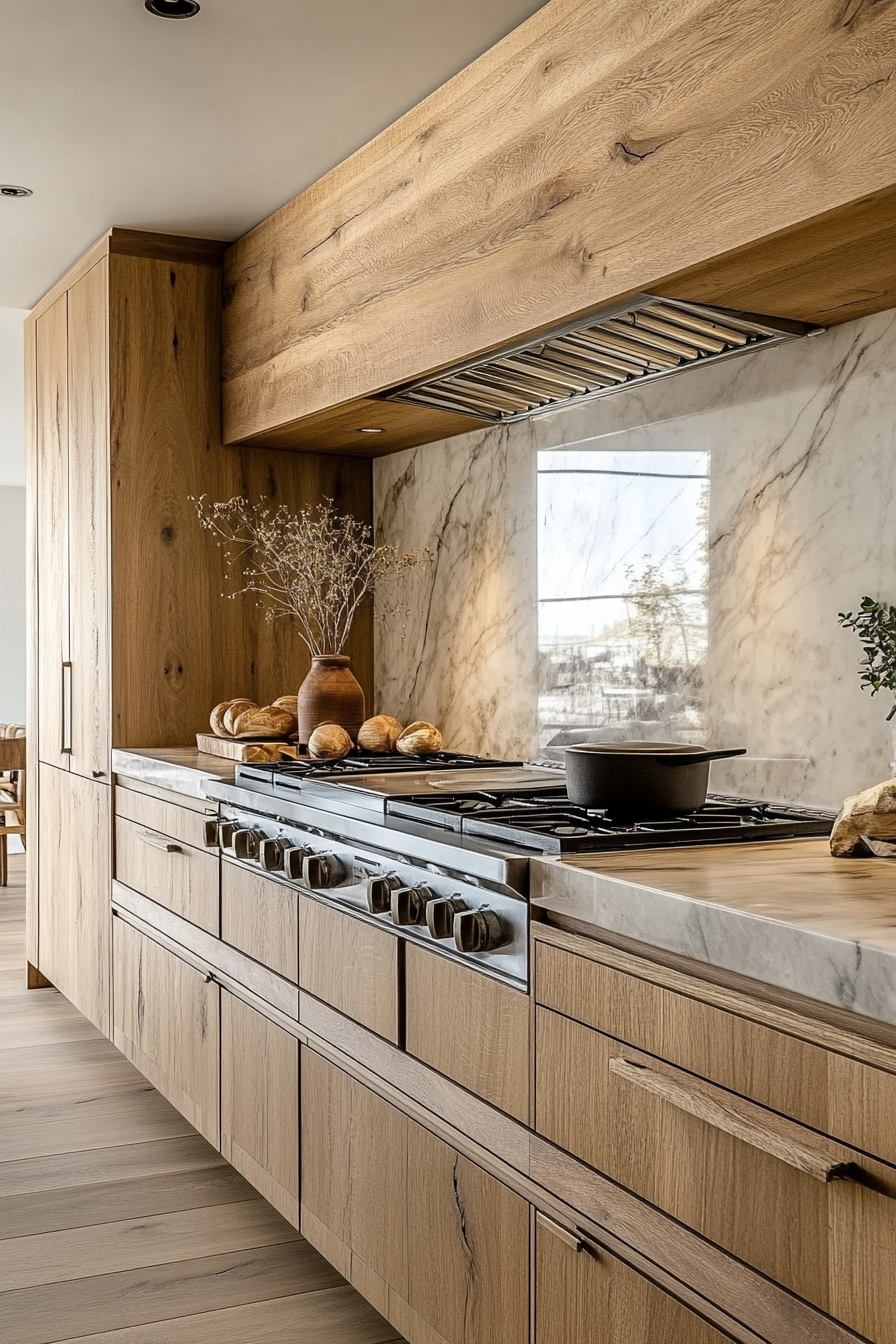 Natural Wood Kitchen Cabinets: Bringing Warmth and Character to Your Cooking Space