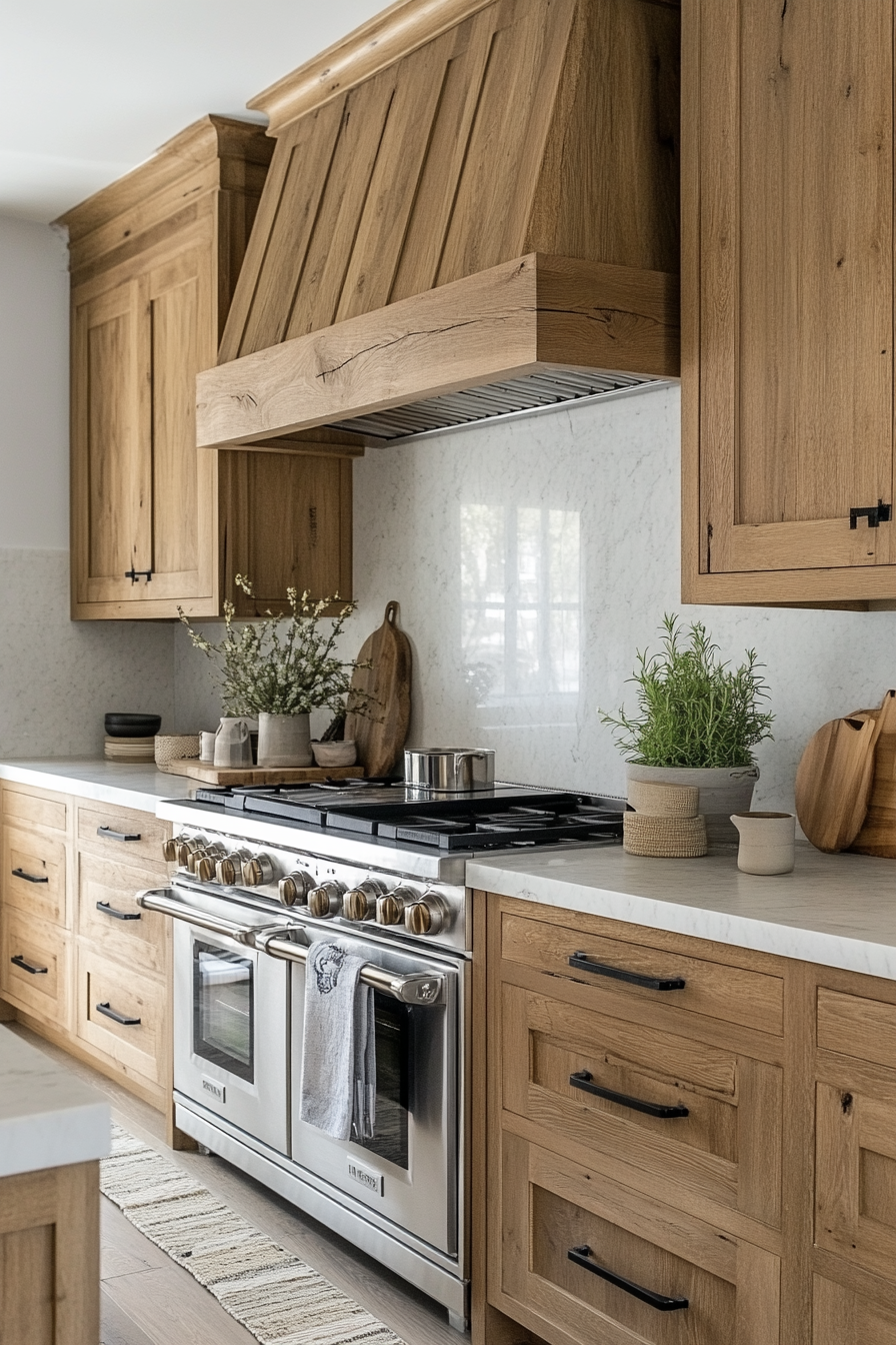 Natural Wood Kitchen Cabinets: Bringing Warmth and Character to Your Cooking Space