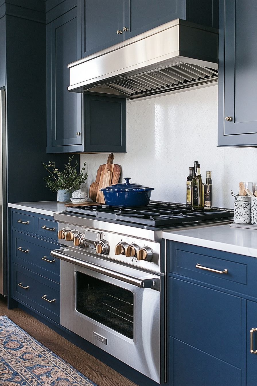 Navy Blue Kitchen Cabinets: The Stylish Makeover Your Kitchen Deserves