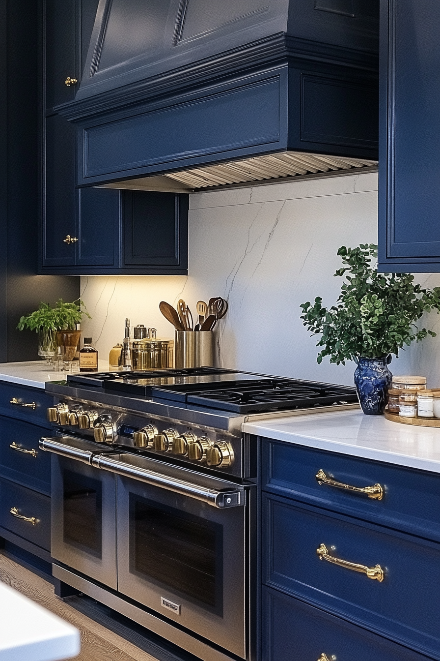 Navy Blue Kitchen Cabinets: The Stylish Makeover Your Kitchen Deserves