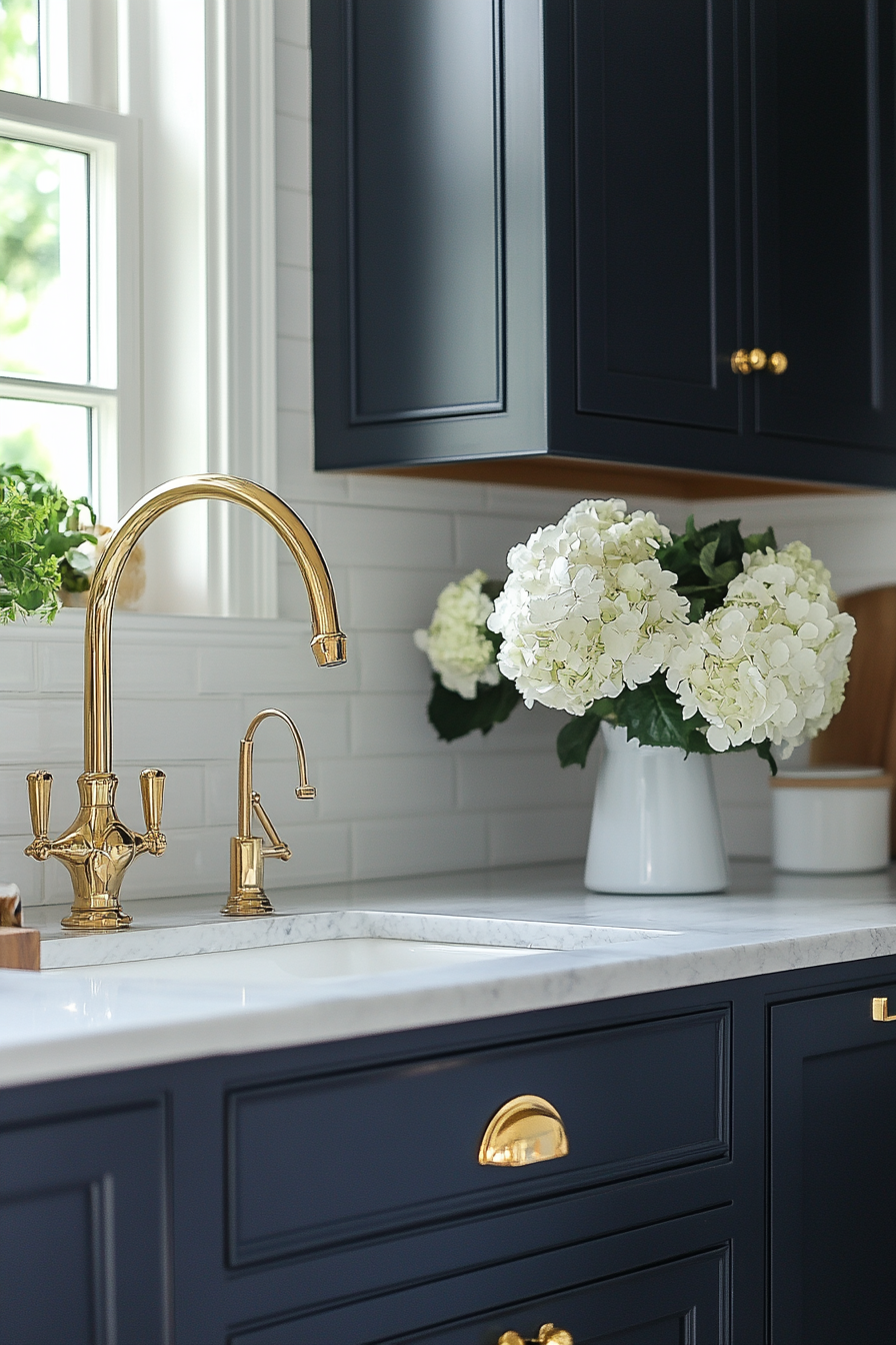 Navy Blue Kitchen Cabinets: The Stylish Makeover Your Kitchen Deserves