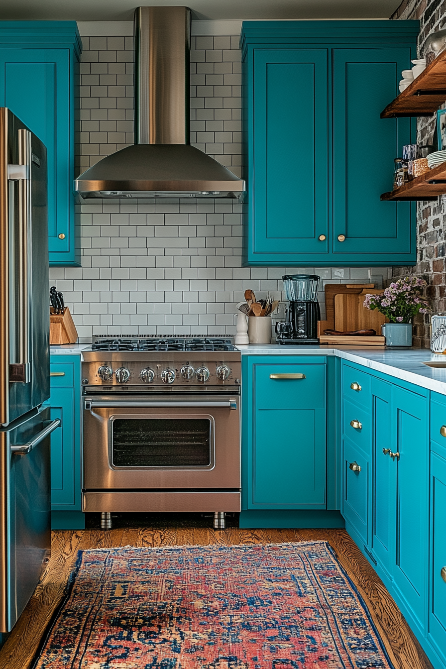 Teal Kitchen Cabinets: A Stunning Design Revolution for Modern Homes