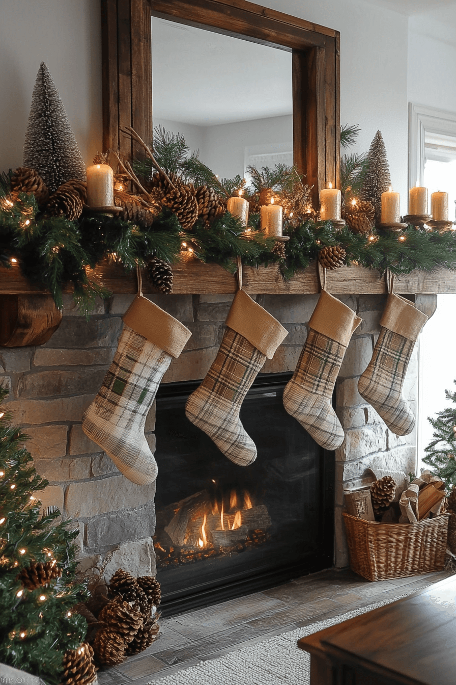 29 Christmas Mantel Decor Ideas That Create the Perfect Cozy Holiday Vibe
