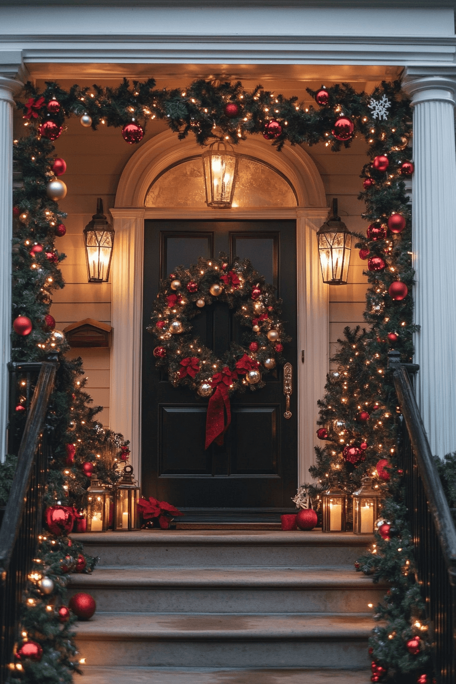29 Front Porch Christmas Decor Ideas That Spread Warmth and Joy All Season