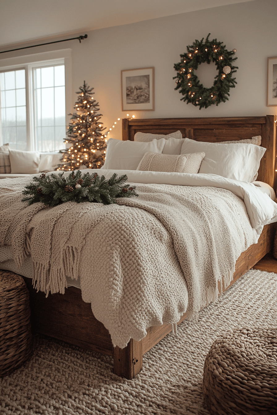 29 Farmhouse Christmas Decor Ideas That Wrap Your Home in Country Christmas Spirit