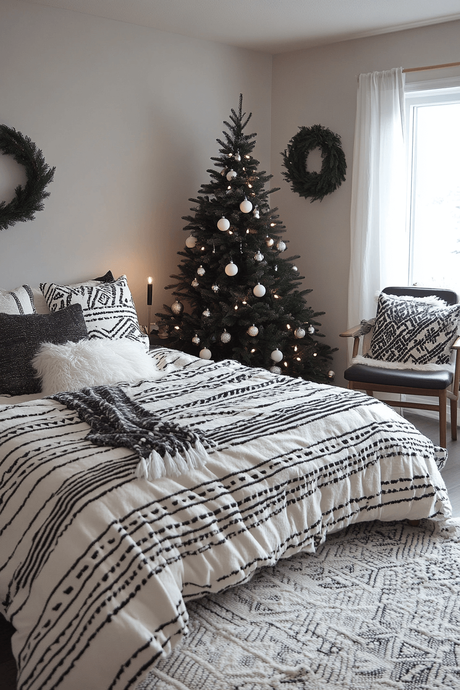 29 Christmas Bedroom Ideas That Make Your Space Shine With Christmas Spirit