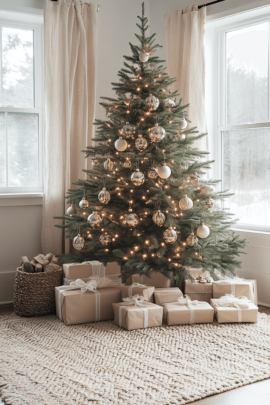 29 Minimalist Christmas Decor Ideas That Fill Your Home With Subtle Holiday Magic