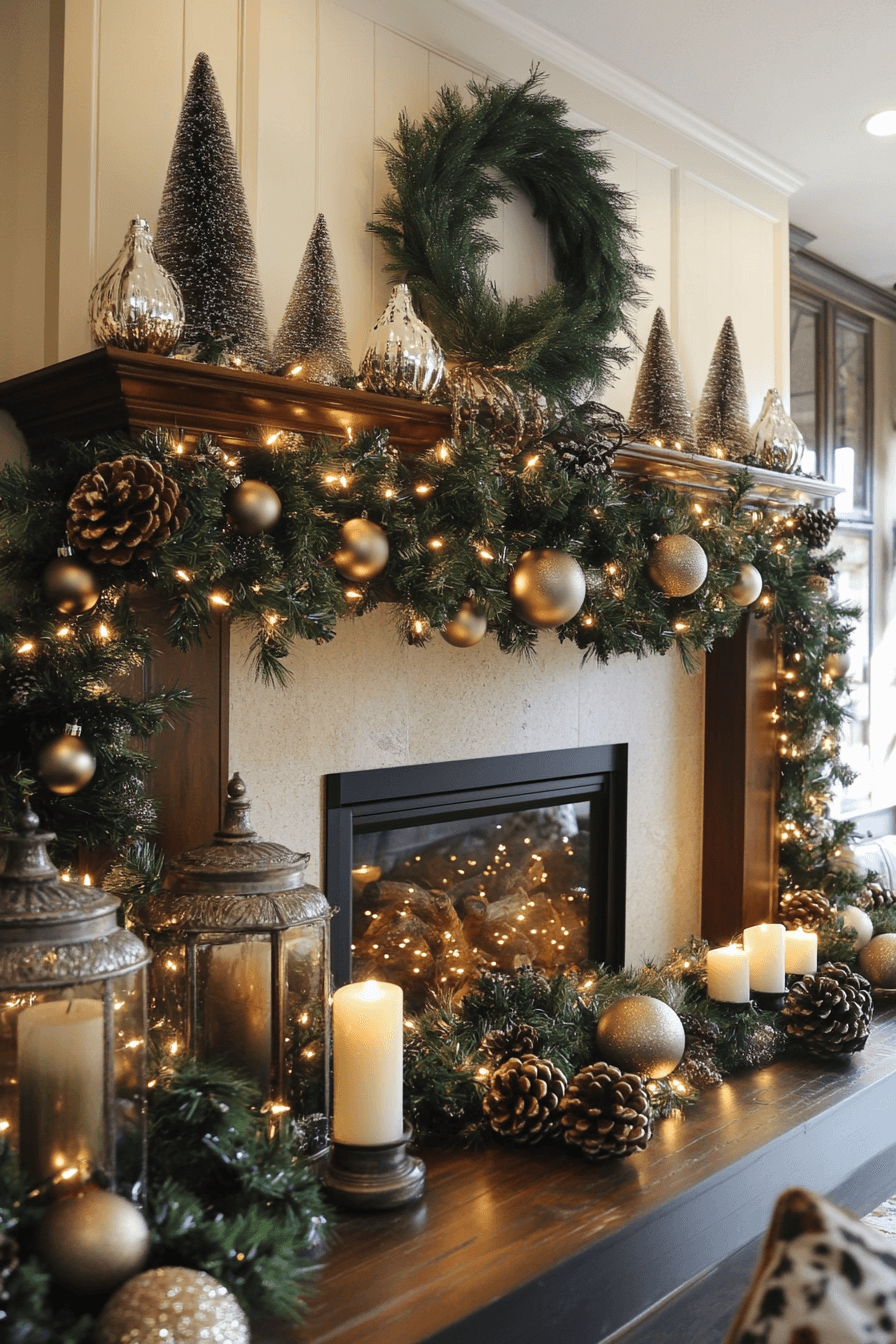 29 Christmas Mantel Decor Ideas That Create the Perfect Cozy Holiday Vibe