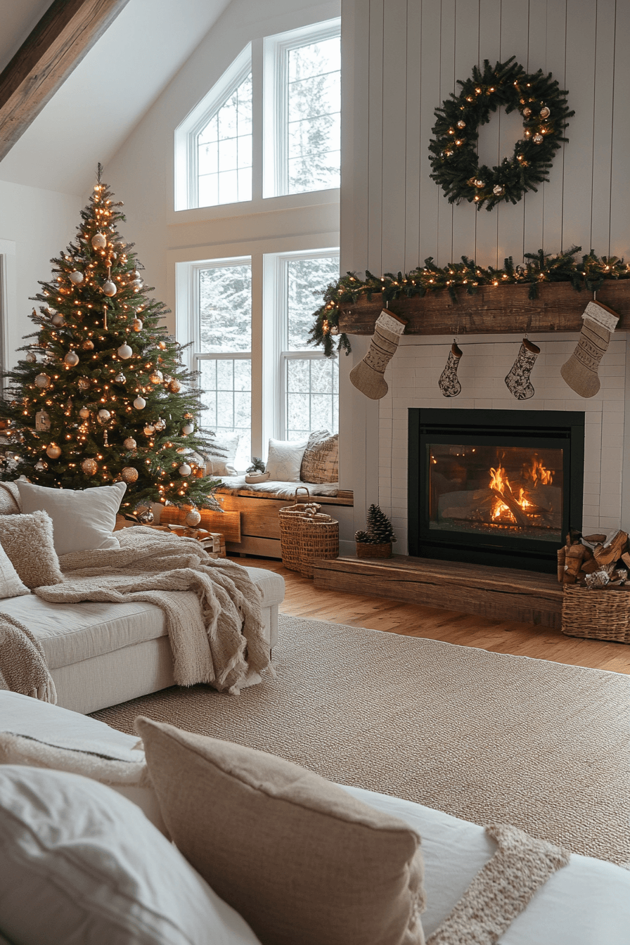 29 Farmhouse Christmas Decor Ideas That Wrap Your Home in Country Christmas Spirit