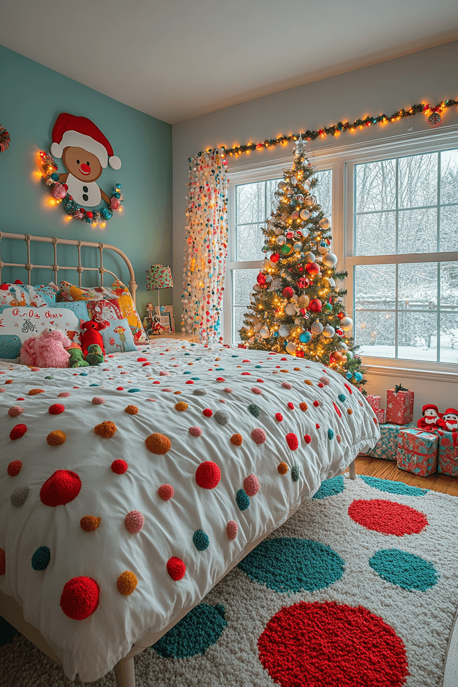 29 Christmas Bedroom Ideas That Make Your Space Shine With Christmas Spirit