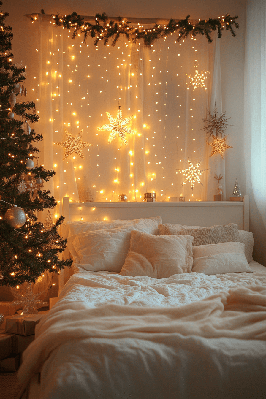 29 Christmas Bedroom Ideas That Make Your Space Shine With Christmas Spirit