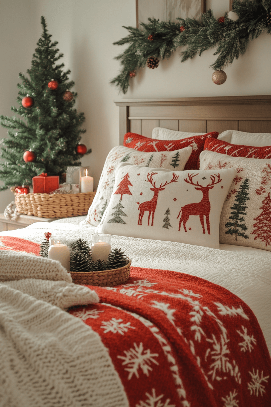 29 Christmas Bedroom Ideas That Make Your Space Shine With Christmas Spirit