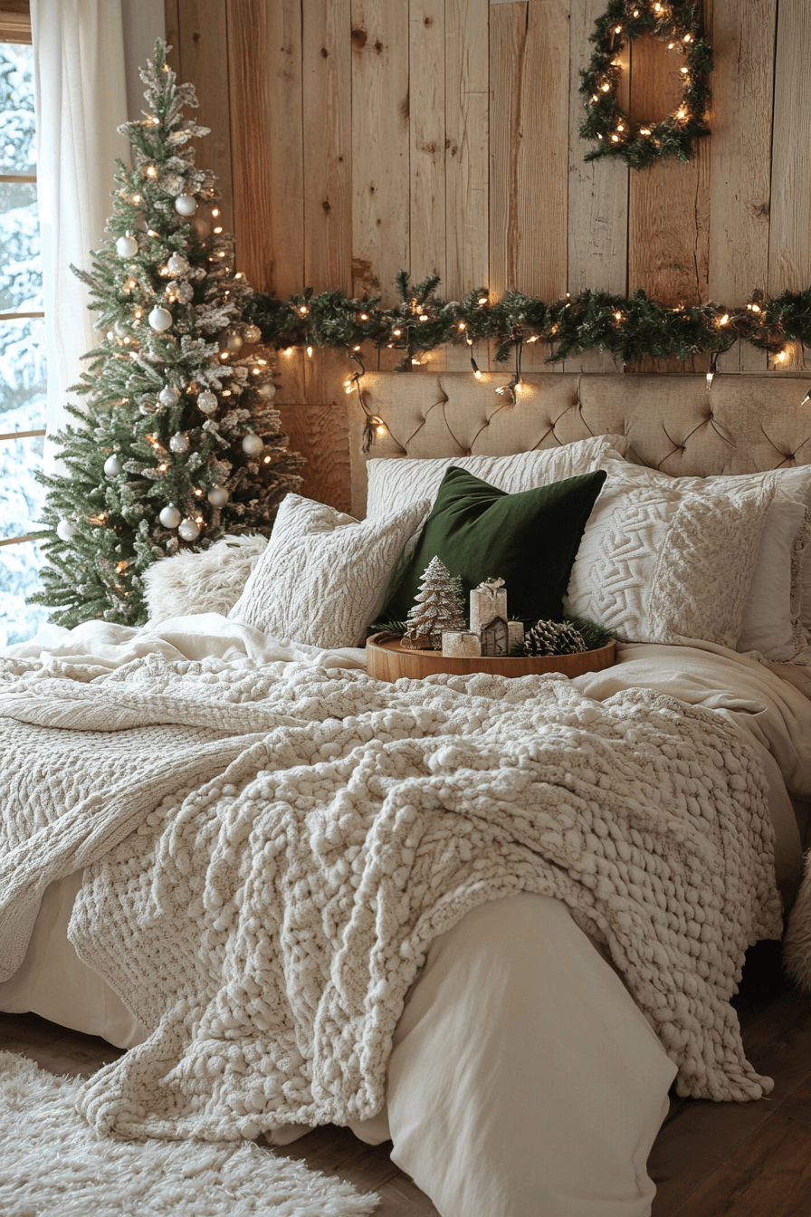 29 Christmas Bedroom Ideas That Make Your Space Shine With Christmas Spirit