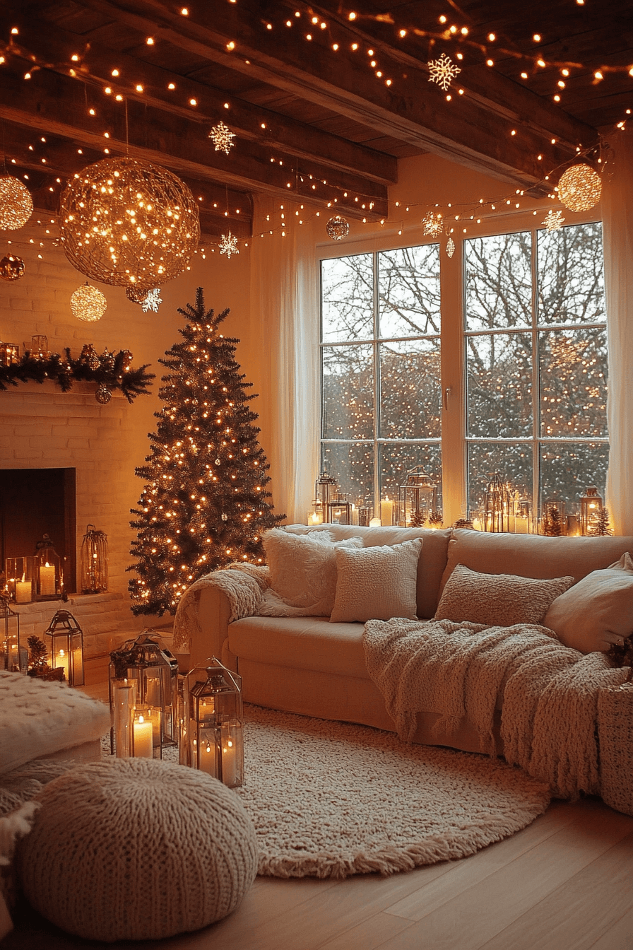 29 Christmas Decor Ideas for Living Rooms That Wrap Your Home in Joy and Light