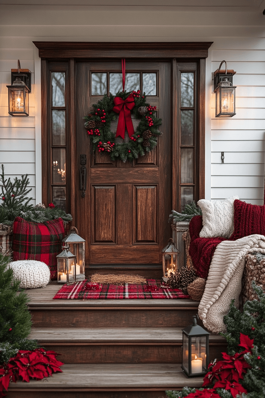 29 Front Porch Christmas Decor Ideas That Spread Warmth and Joy All Season