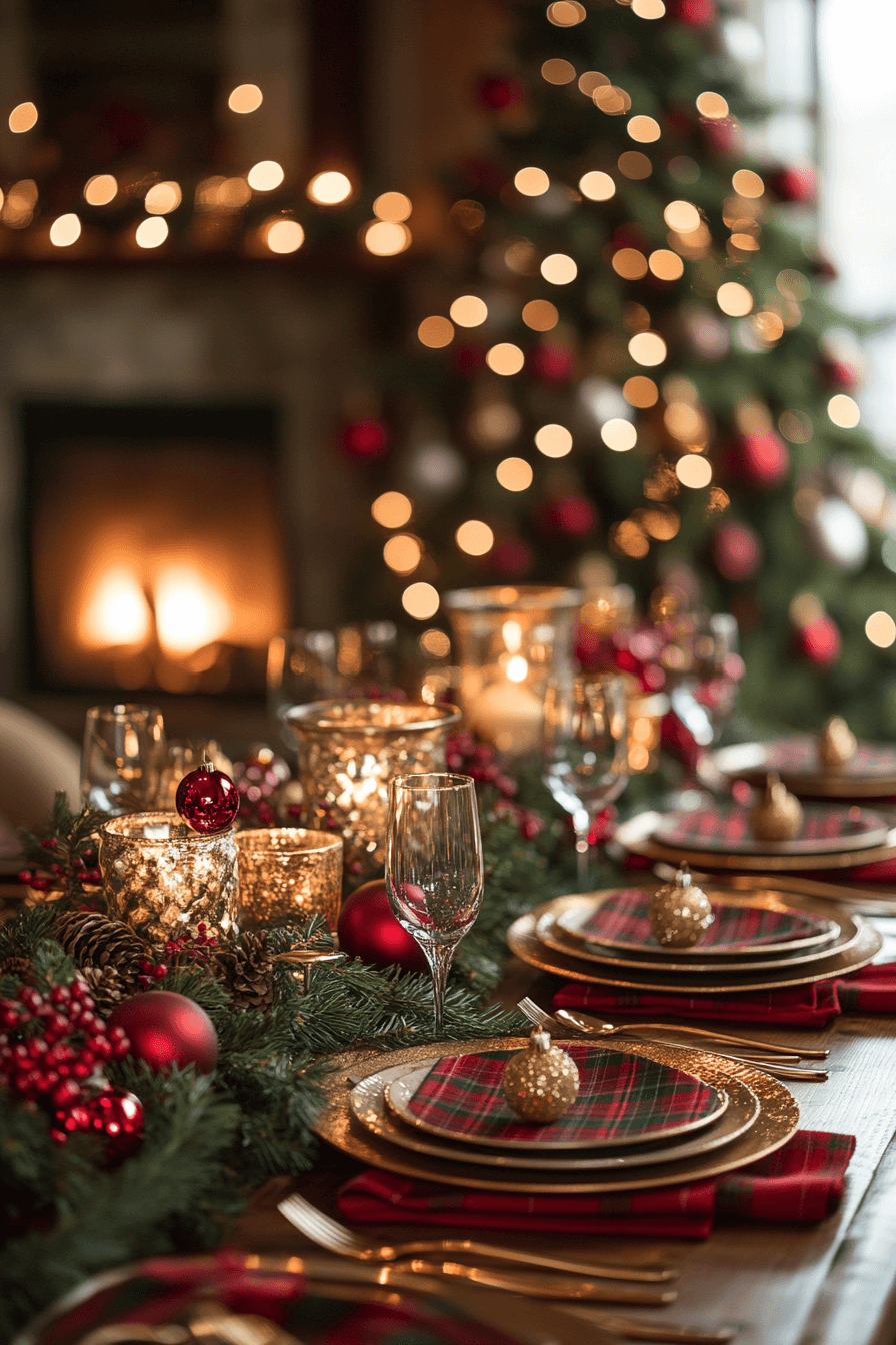 29 Christmas Dinner Table Settings That Spark Holiday Joy