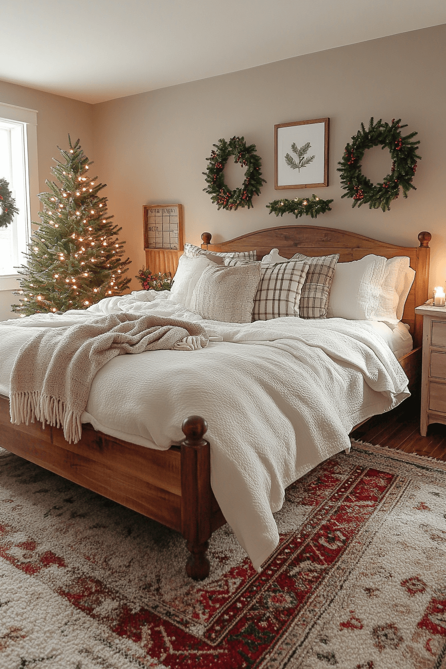 29 Farmhouse Christmas Decor Ideas That Wrap Your Home in Country Christmas Spirit