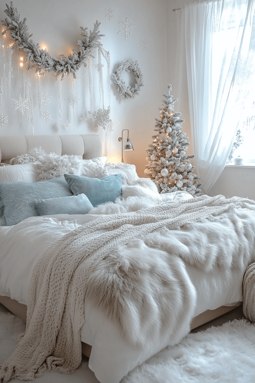 29 Christmas Bedroom Ideas That Make Your Space Shine With Christmas Spirit