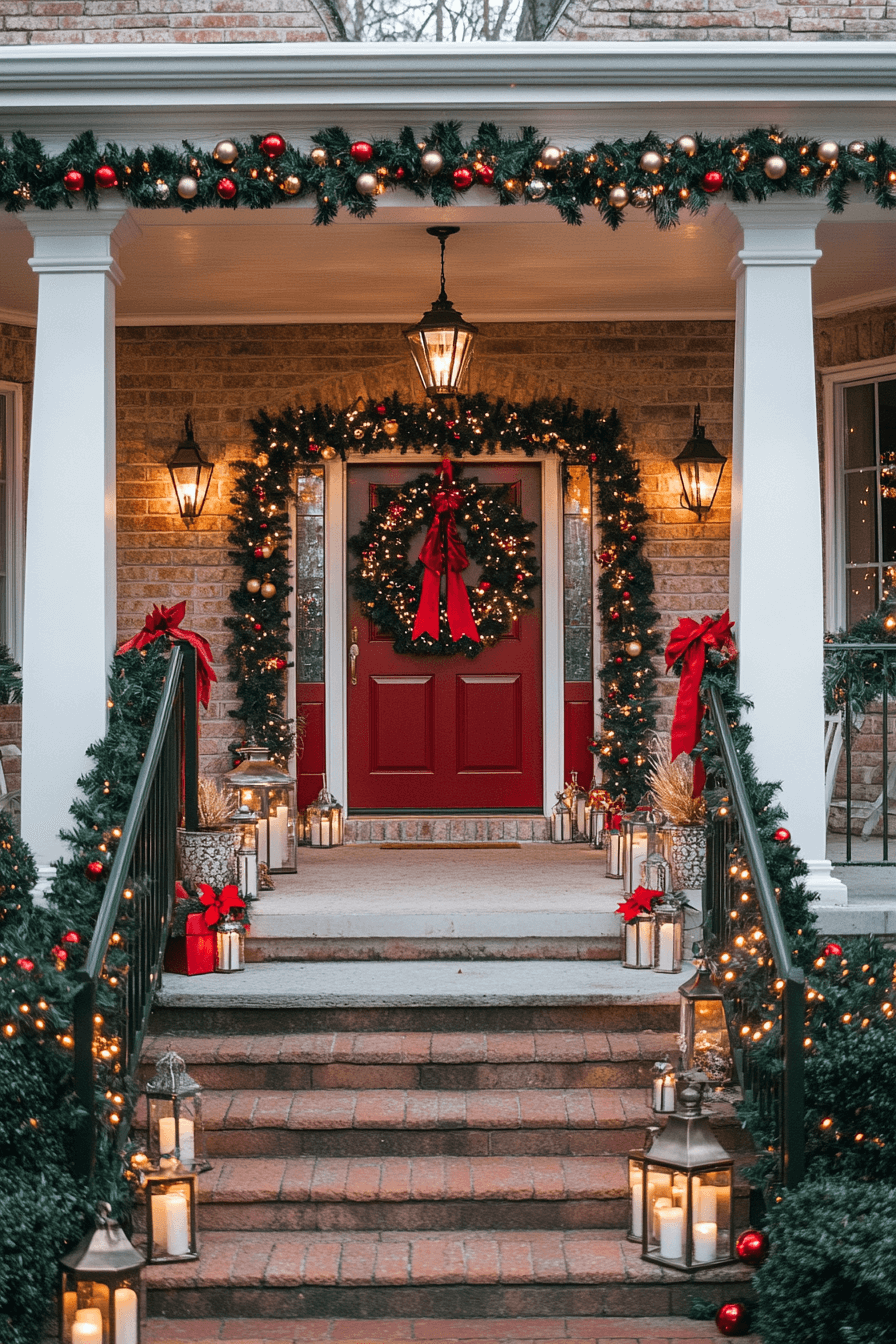 29 Front Porch Christmas Decor Ideas That Spread Warmth and Joy All Season
