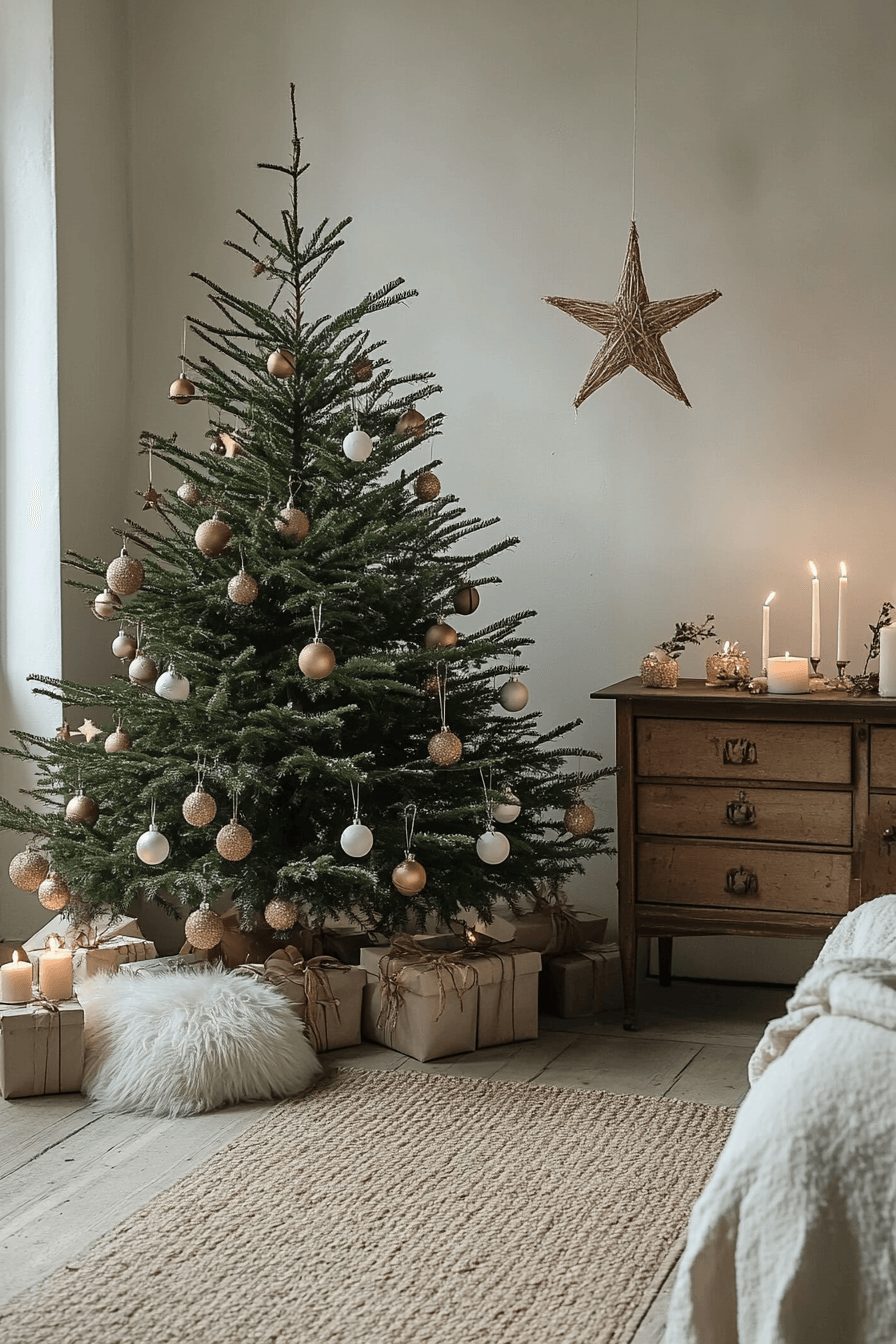29 Minimalist Christmas Decor Ideas That Fill Your Home With Subtle Holiday Magic